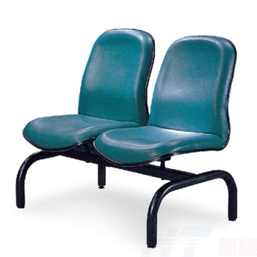 Y669-4 圓管綠皮排椅 Y669-4 圓管綠皮排椅