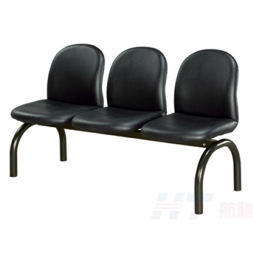 Y669-11 圓管黑皮排椅 Y669-11 圓管黑皮排椅