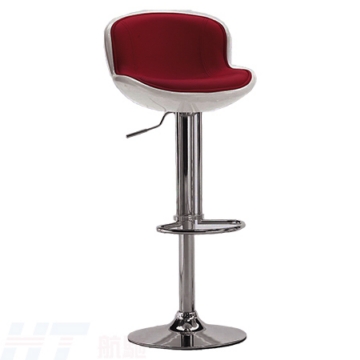 546-1吧椅(白紅)