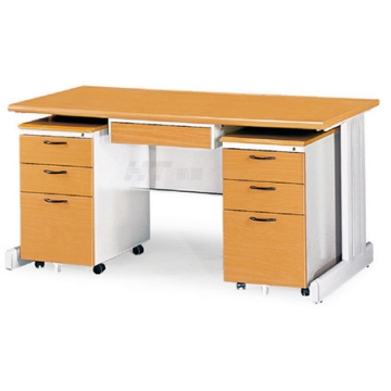 698-5木紋主管桌(整組)