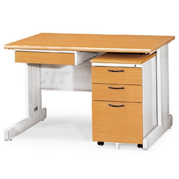 698-4木紋職員桌(整組)