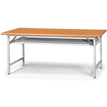 F158-26  木紋檯面板折合式會議桌